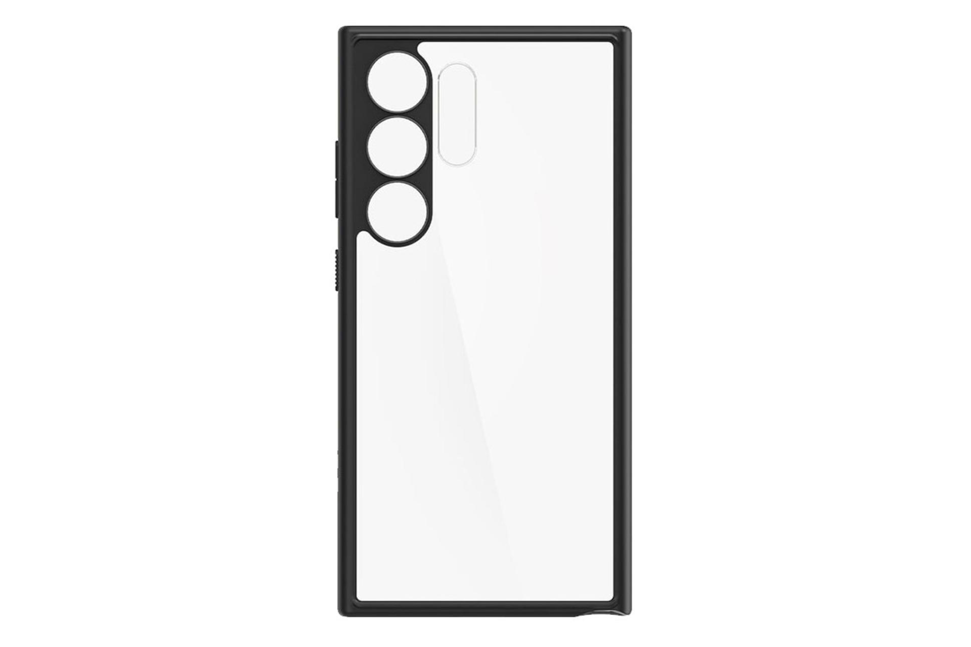 قاب گوشی اسپیگن Spigen Ultra Hybrid Samsung Galaxy S24 Ultra مشکی نمای پشت