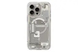 نمای پشت قاب گوشی اسپیگن مدل Ultra Hybrid Zero One MagFit مناسب اپل iPhone 15 Pro Max