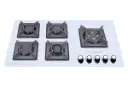 نمای جلوی اجاق گاز صفحه ای اسپرتج G505W رنگ سفید