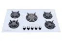 نمای جلوی اجاق گاز صفحه ای اسپرتج G507W رنگ سفید