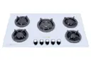 نمای جلوی اجاق گاز صفحه ای اسپرتج G513W رنگ سفید