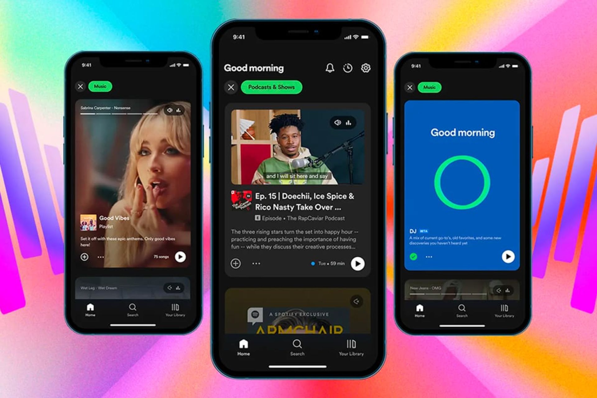 فید جدید در نسخه ۲۰۲۳ اسپاتیفای / Spotify / اسپاتی فای