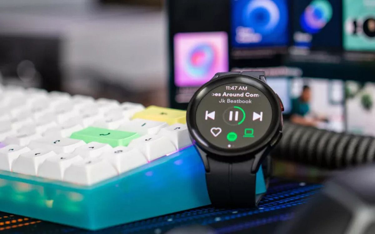 The most useful app for Galaxy Watch - Spotify