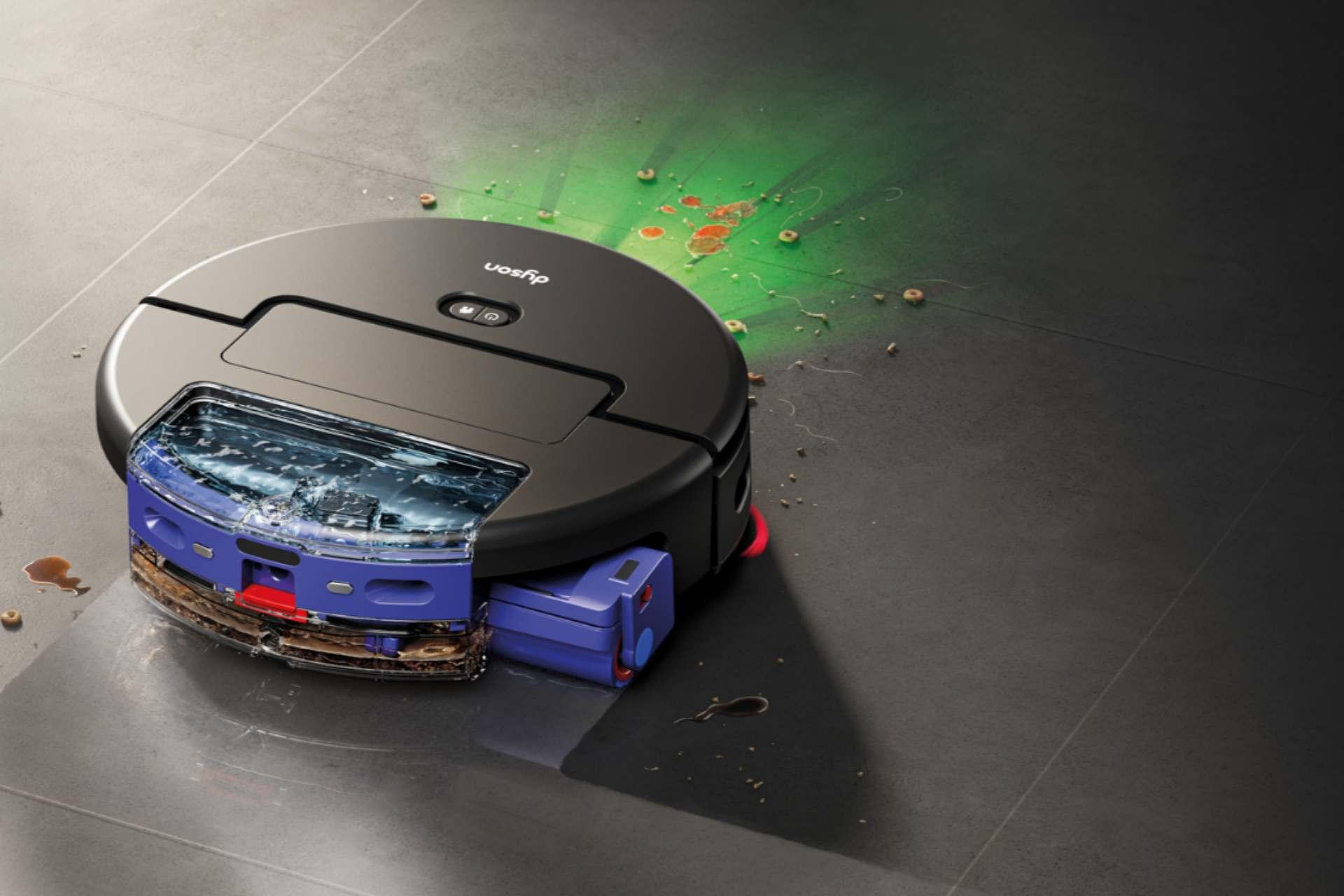 جارو رباتیک Spot+Scrub AI در رنگ مشکی