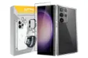 جعبه قاب گوشی اسپریگ مدل Clear مناسب سامسونگ Galaxy S24 Ultra همراه با محافظ صفحه نمایش