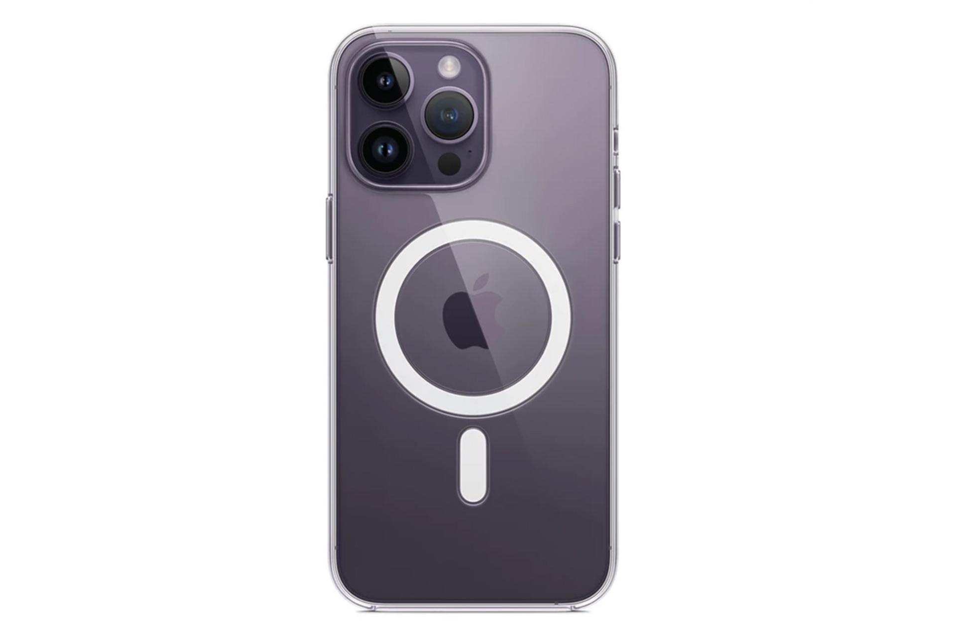 نمای پشت قاب گوشی اسپریگ مدل MG-safe-Ring مناسب اپل iPhone 16 Pro همراه با محافظ لنز