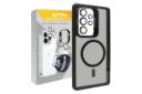 جعبه قاب گوشی اسپریگ مدل STND Bracket Ring مناسب سامسونگ Galaxy S25 Ultra همراه با محافظ لنز