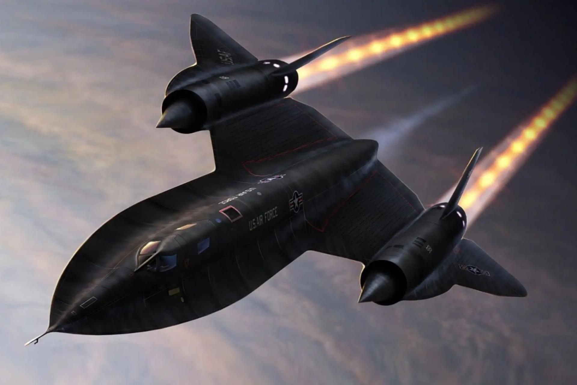 هوایپمای مافوق صوت SR-71 BlackBird