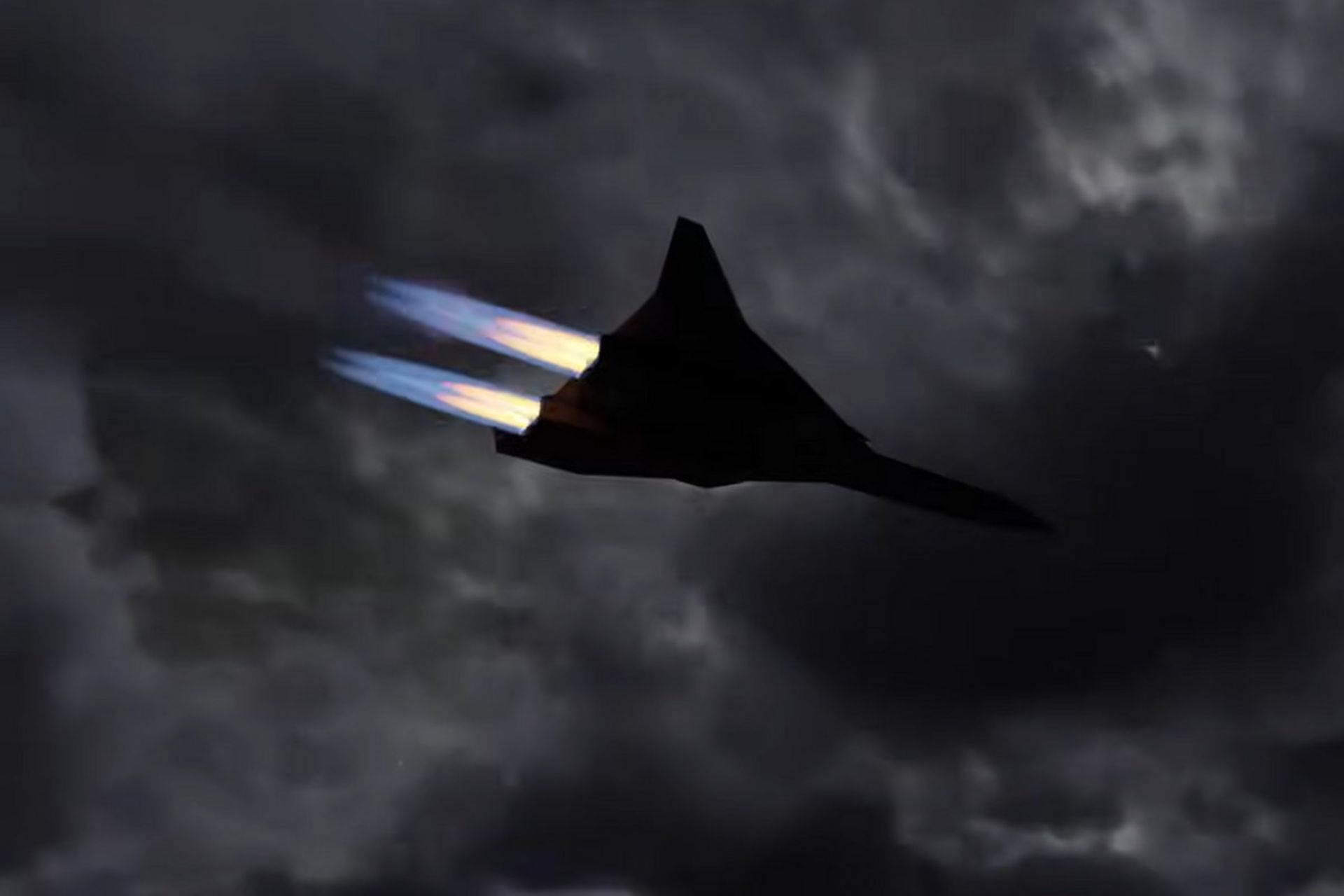 پرواز شبیه‌سازی‌شده هواپیمای SR-75 Penetrator