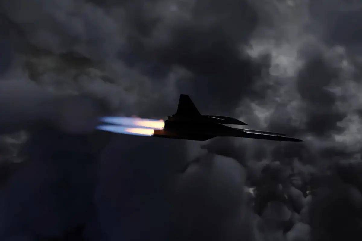 پرواز شبیه‌سازی‌شده هواپیمای SR-75 Penetrator