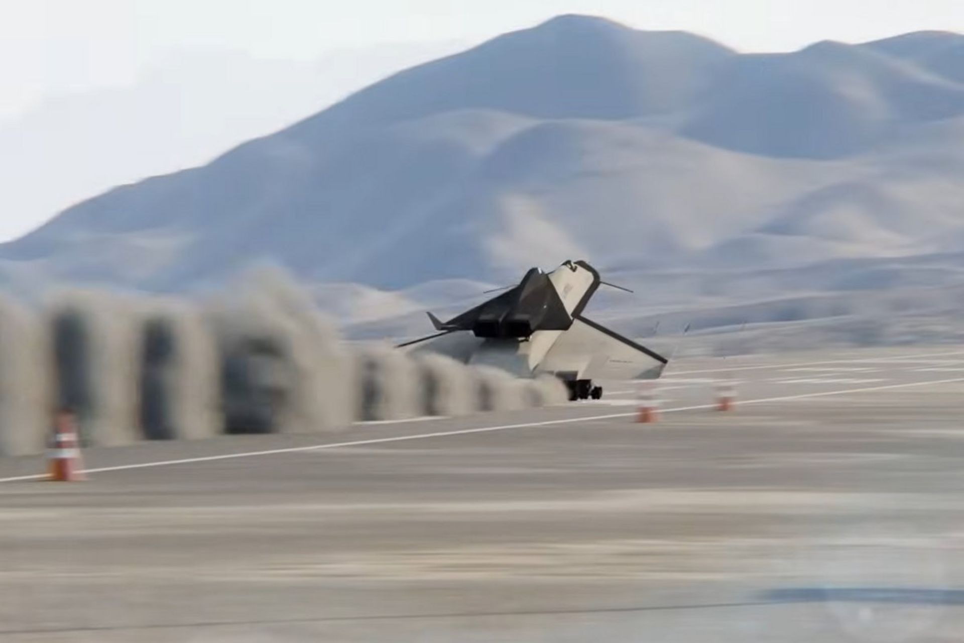 شبیه‌سازی تیک‌آف SR-71