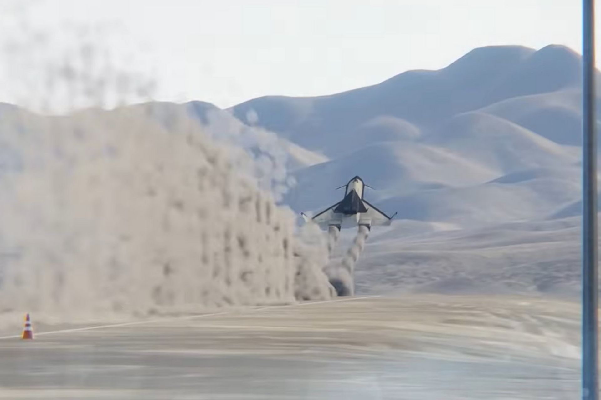 شبیه‌سازی تیک‌آف SR-71