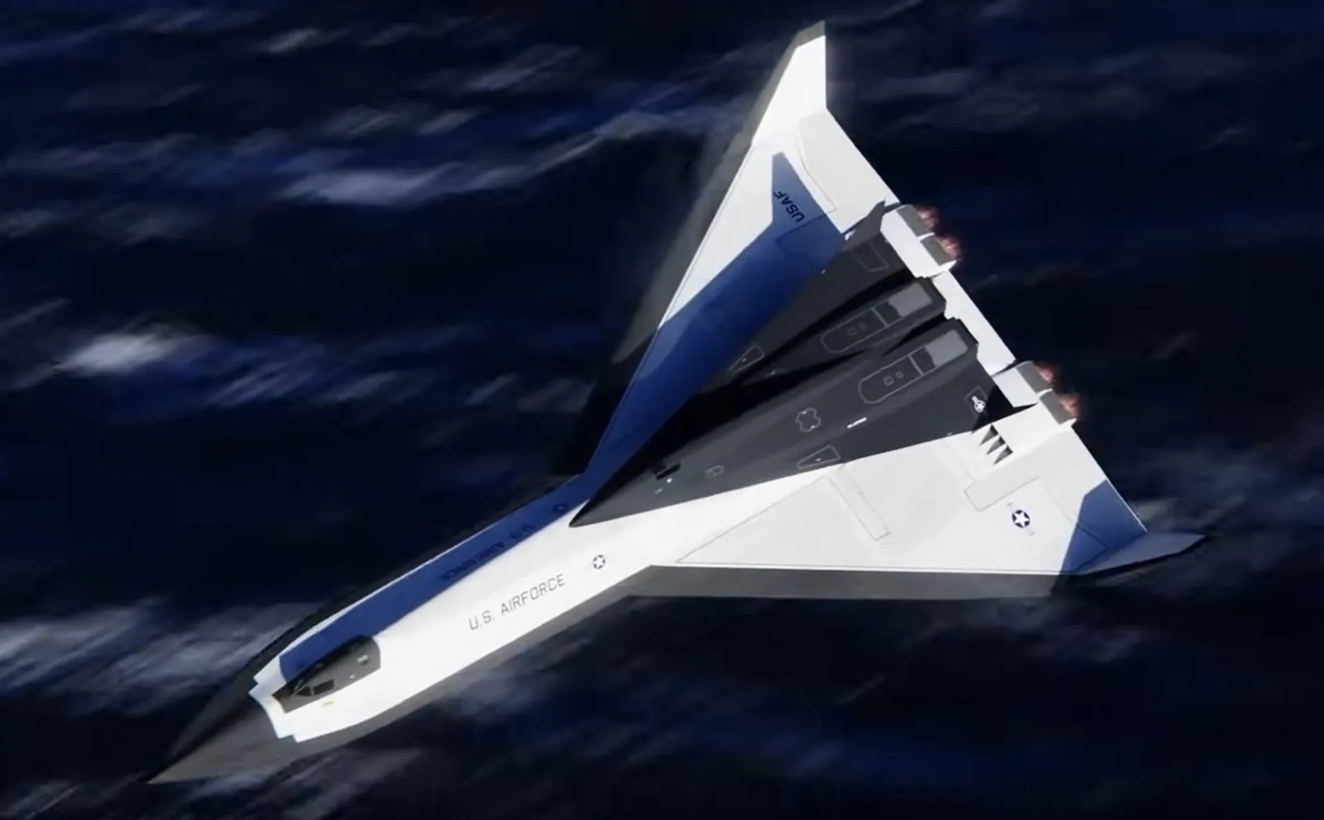 هواپیمای  SR-75 Penetrator شبیه‌سازی‌شده  