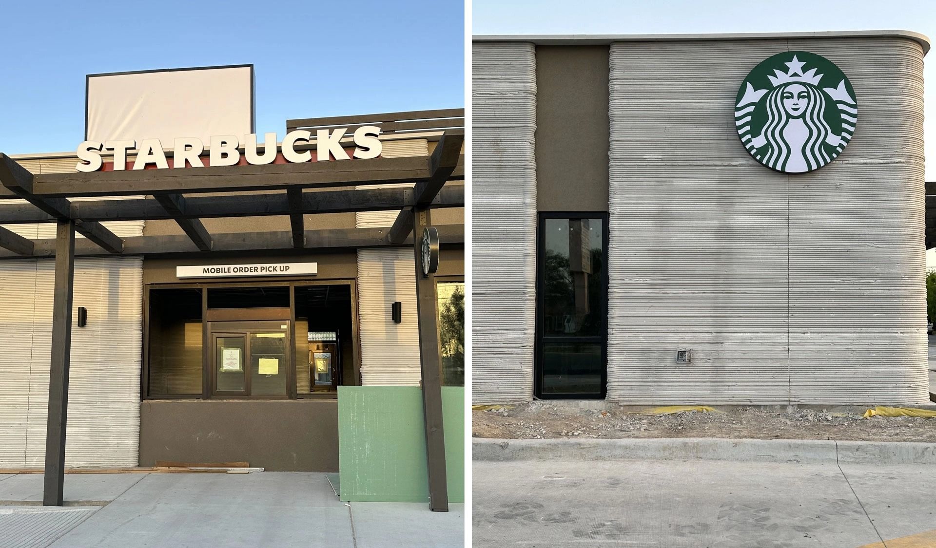 نمای بیرونی فروشگاه چاپ سه‌بعدی استارباکس