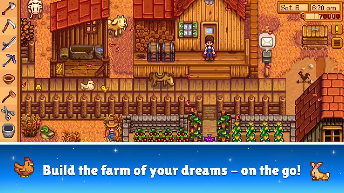 اسکرین شات محیط بازی Stardew