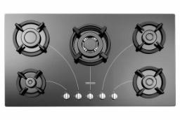 نمای بالای اجاق گاز صفحه ای استیل البرز G-5958