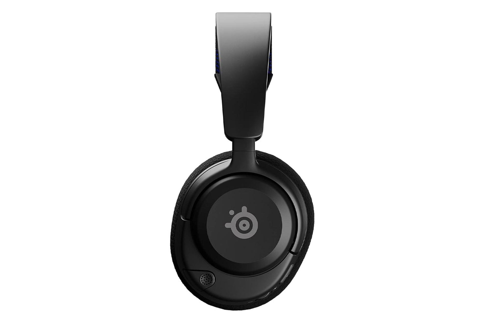 نمای کنار هدفون استیل سریز Arctis Nova 4P Wireless