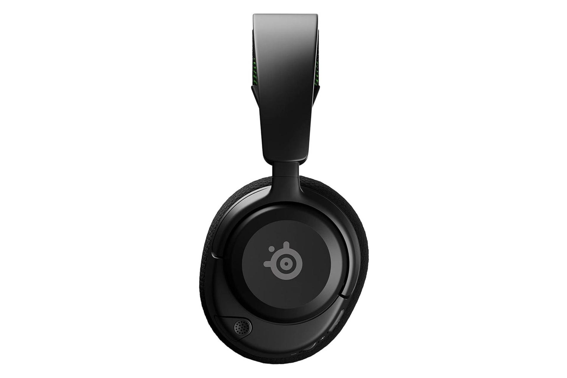 نمای کنار هدفون استیل سریز Arctis Nova 4X Wireless