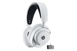 هدفون استیل سریز Arctis Nova 7X Wireless رنگ سفید