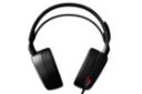 نمای روبرو هدفون استیل سریز SteelSeries Arctis Pro + GameDAC مشکی