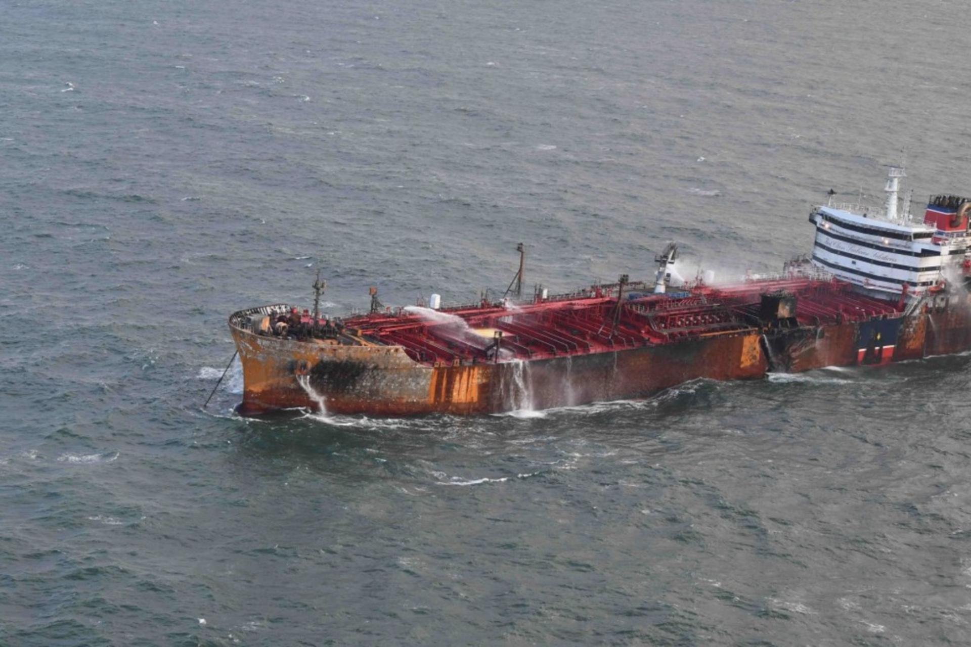 کشتی باری Stena Immaculate از نمای بالا