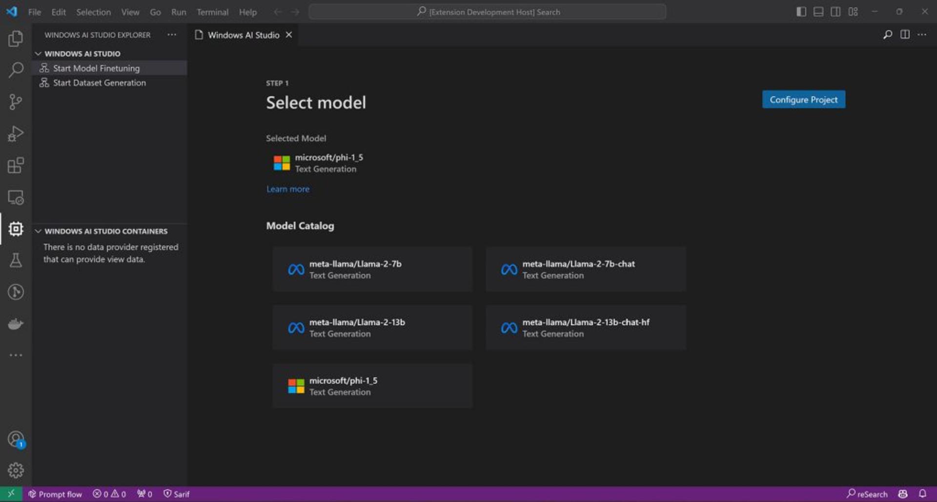  Windows AI Studio