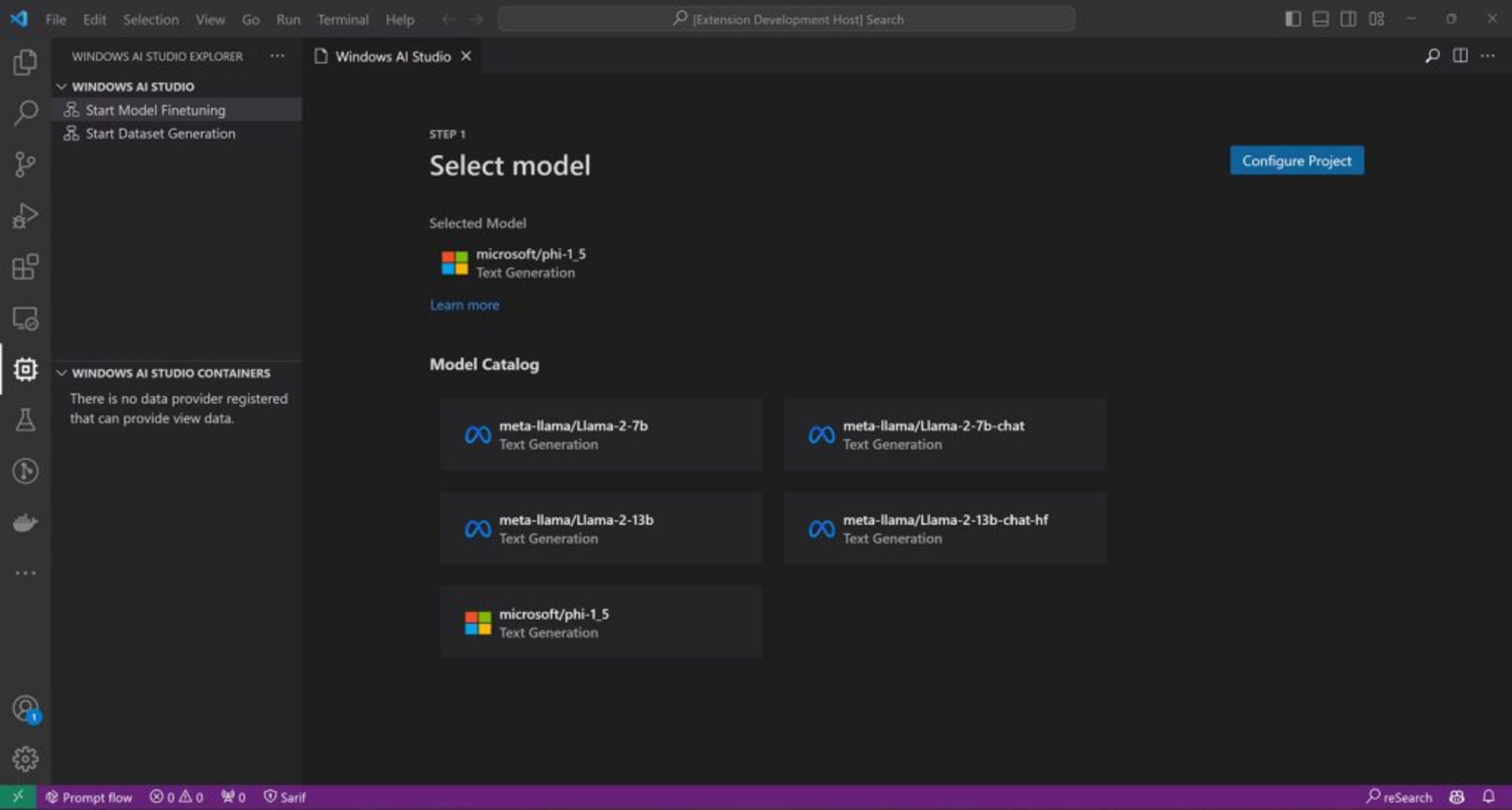  Windows AI Studio