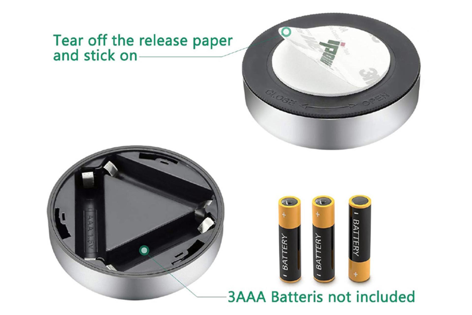 محفظه باتری چراغ اضطراری Stick Touch Lamp