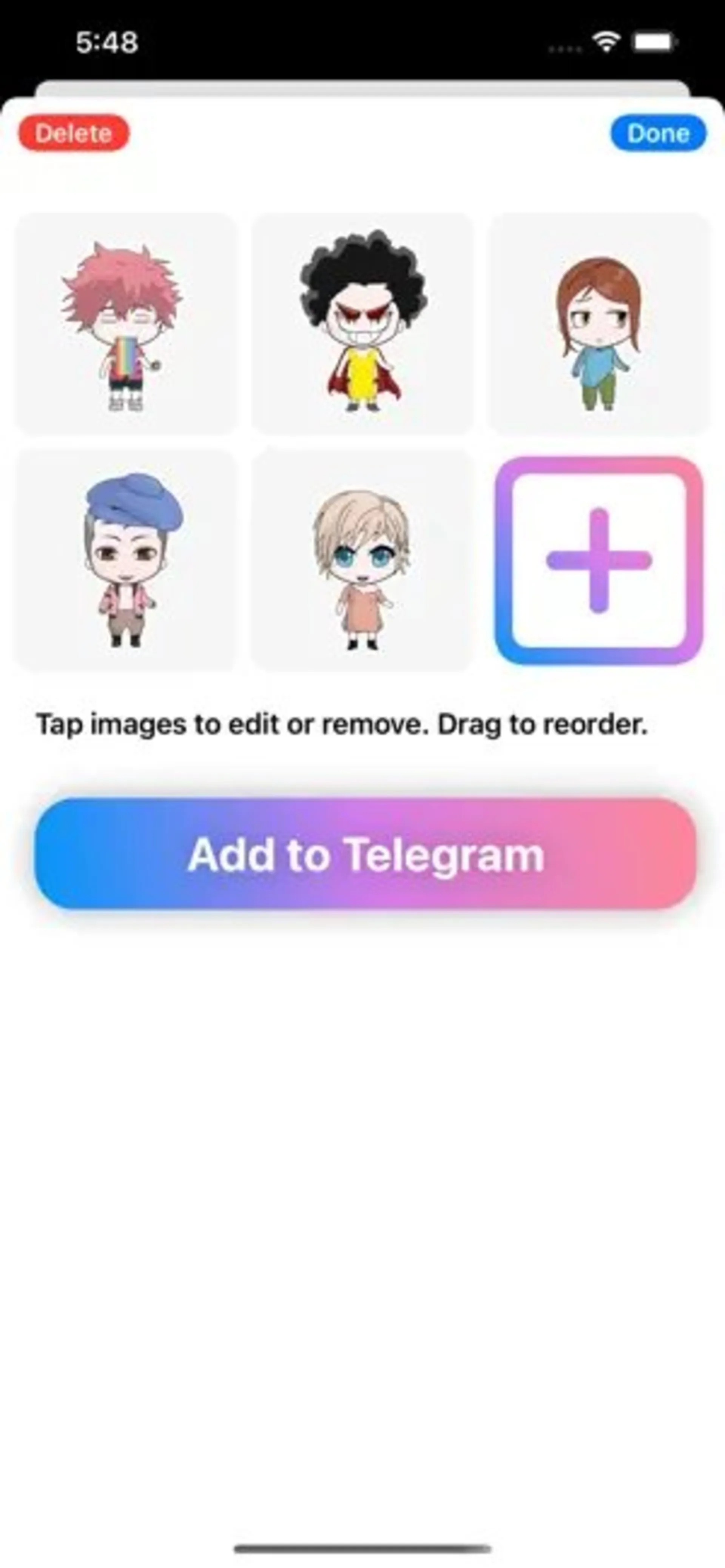 اپلیکیشن Sticker Maker آیفون