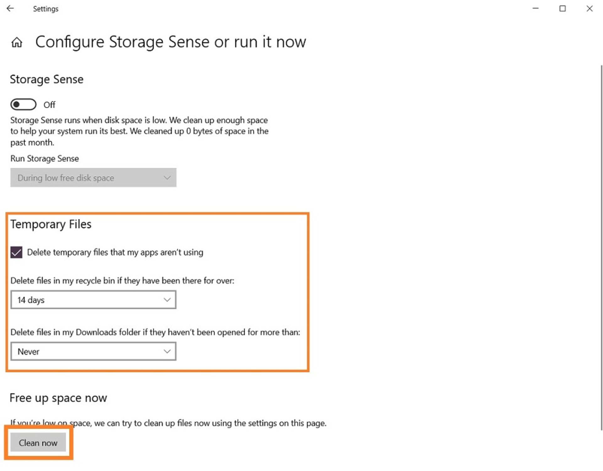 خالی کردن فضای کامپیوتر
