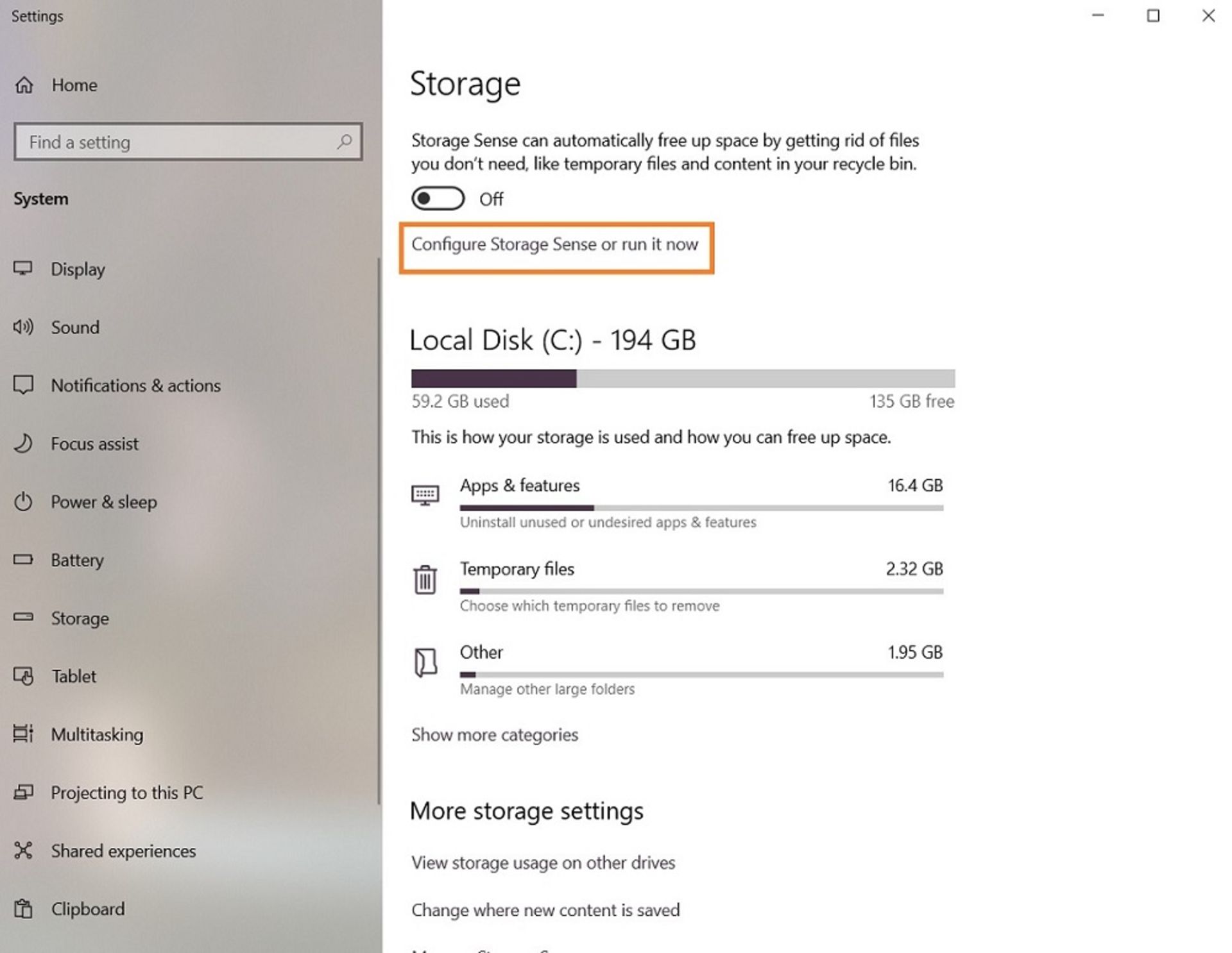 خالی کردن فضای کامپیوتر