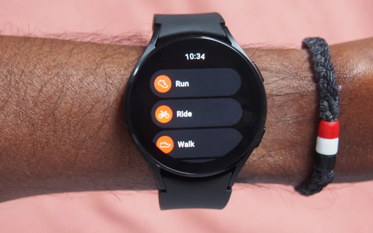 The most useful app for Galaxy Watch - Strava
