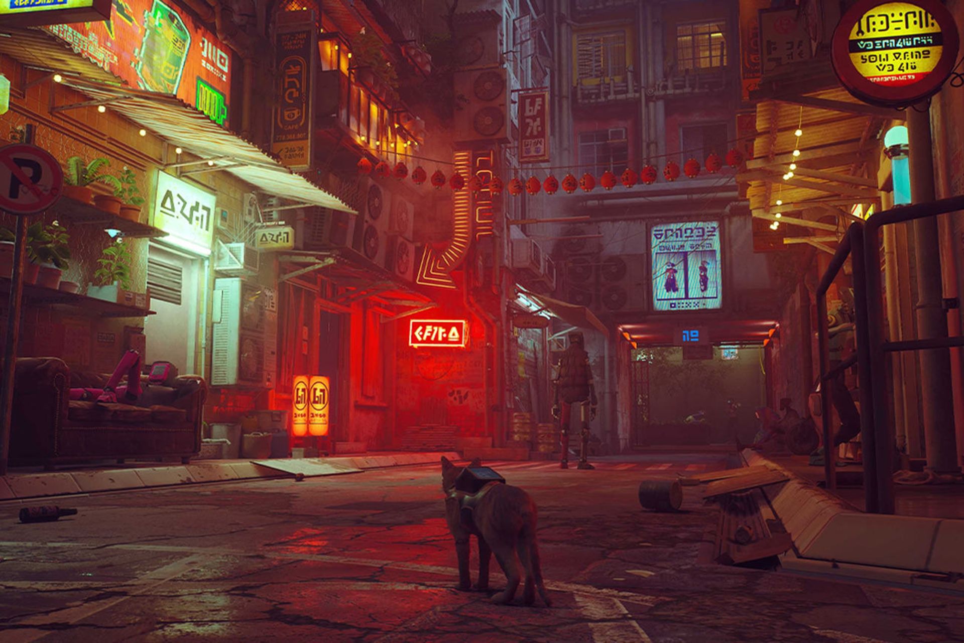 تصویری از کارکتر نسخه بازی استری برای کنسول