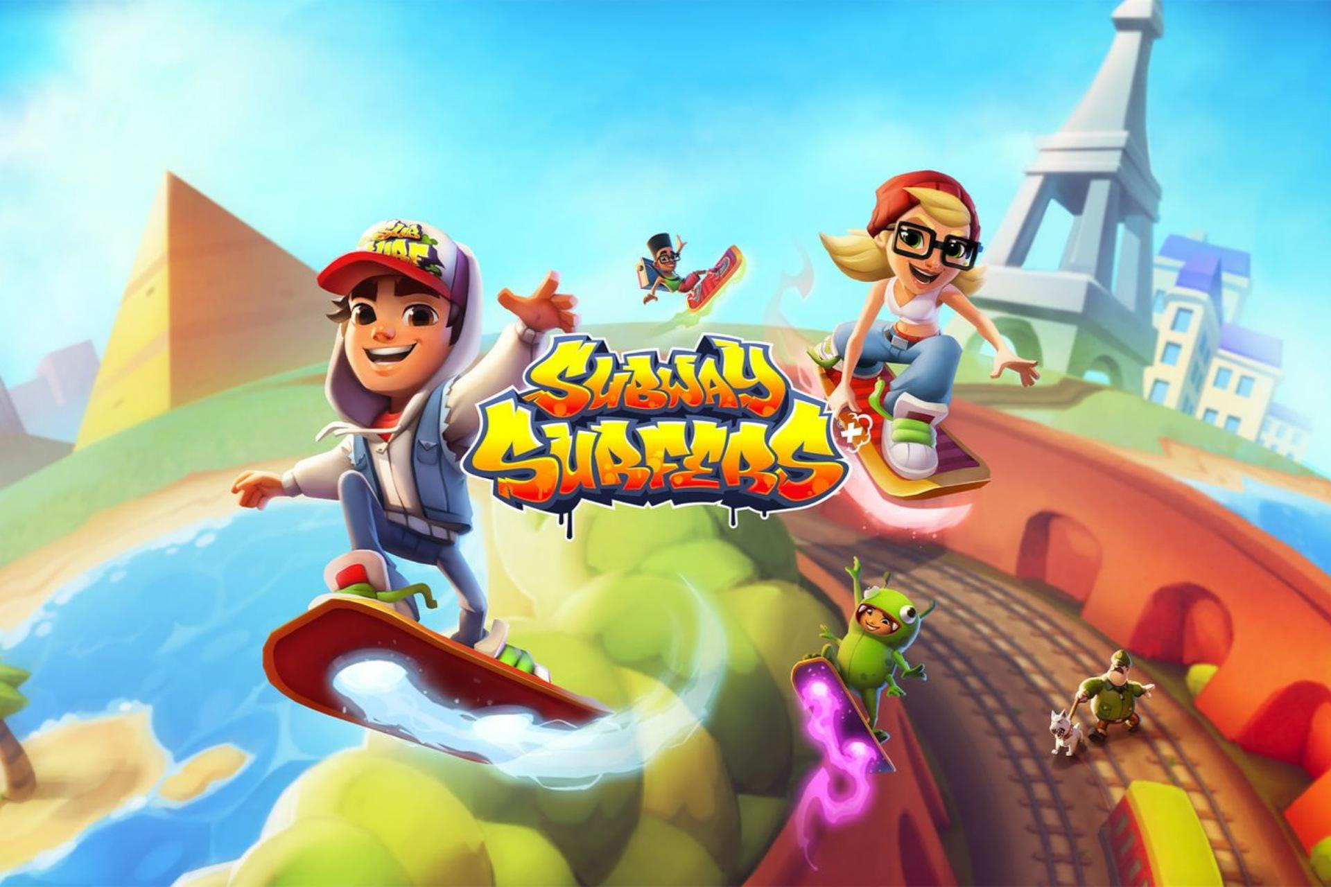 پوستر رسمی بازی Subway Surfers