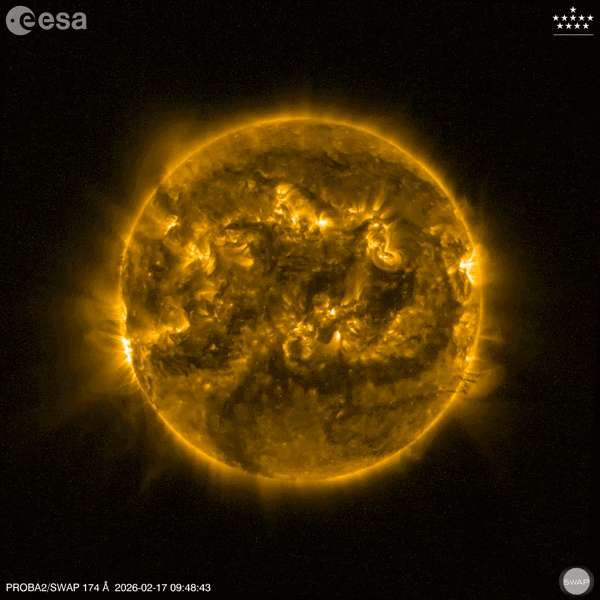 حلقه آتش در خورشیدگرفتگی ۱۷ فوریه ۲۰۲۶