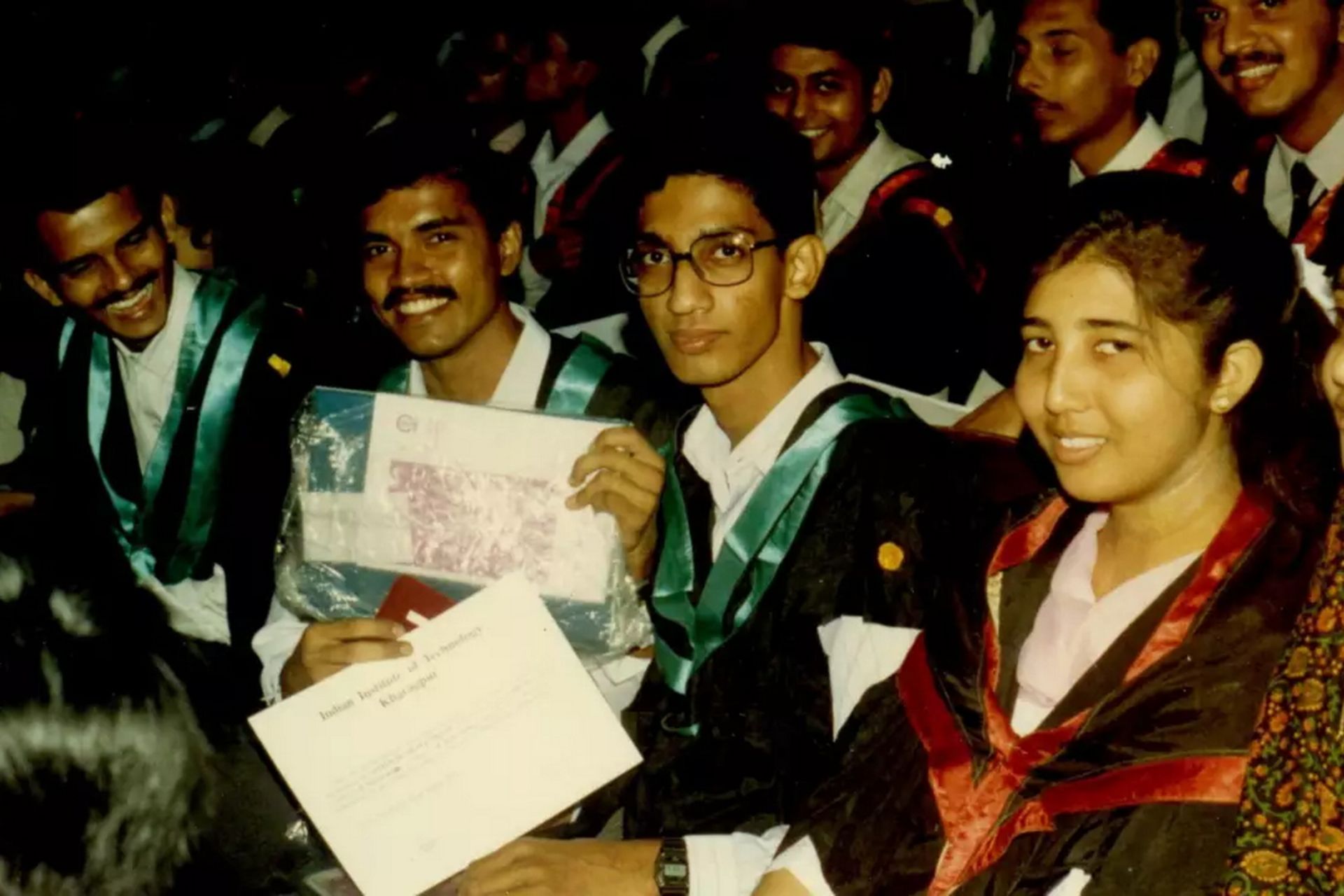 Graduation ceremony of Sundar Pichai from Kharagpur University