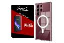جعبه قاب گوشی سوپرسی مدل SC-Magsafe-Clear مناسب سامسونگ Galaxy S24 Ultra