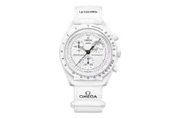 ساعت مچی مردانه سواچ Swatch MISSION TO THE MOONPHASE SO33W700