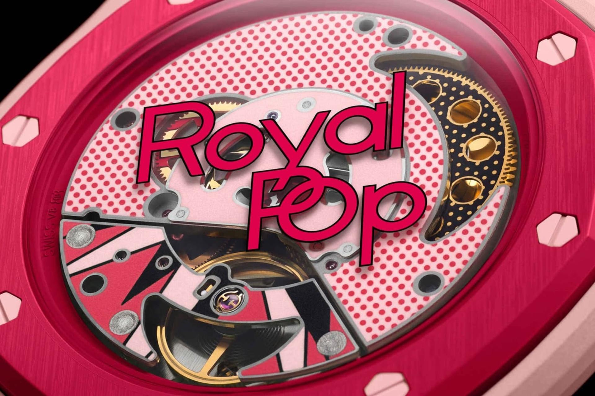 پشت ساعت مچی بچه گانه سواچ Swatch Royal Pop OTTO ROSSO SSX03R100N از نمای نزدیک
