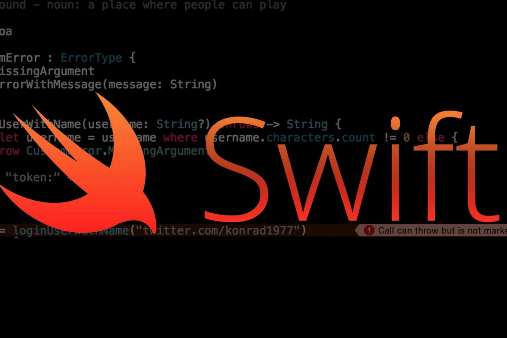لوگو زبان سوئیفت Swift