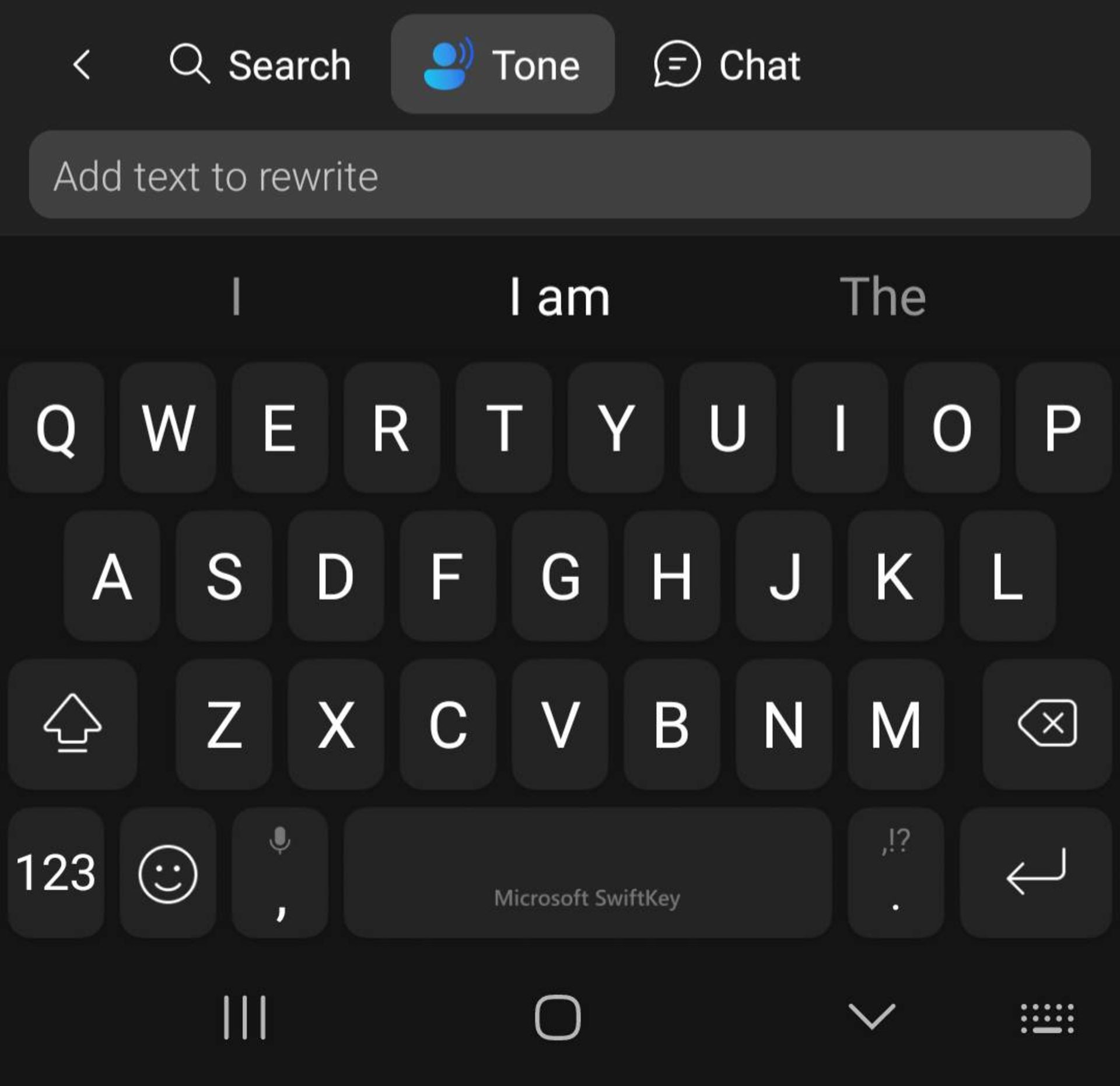 کیبورد SwiftKey مجهز به هوش مصنوعی بینگ در One UI