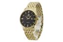 ساعت مچی مردانه سوئیس پرنس Swiss Prince 2001G-MEN-BLACK-GOLD