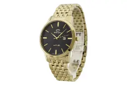 ساعت مچی مردانه سوئیس پرنس Swiss Prince 2001G-MEN-BLACK-GOLD