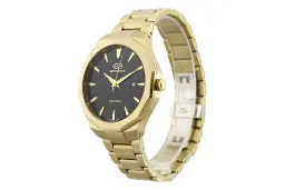 ساعت مچی مردانه سوئیس پرنس Swiss Prince 2002G-MEN-BLACK-GOLD