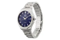 ساعت مچی مردانه سوئیس پرنس Swiss Prince 2002G-MEN-SILVER-DARKBLUE
