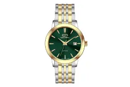 ساعت مچی زنانه سوئیس پرنس Swiss Prince 2026-WOMEN-GREEN-GOLD
