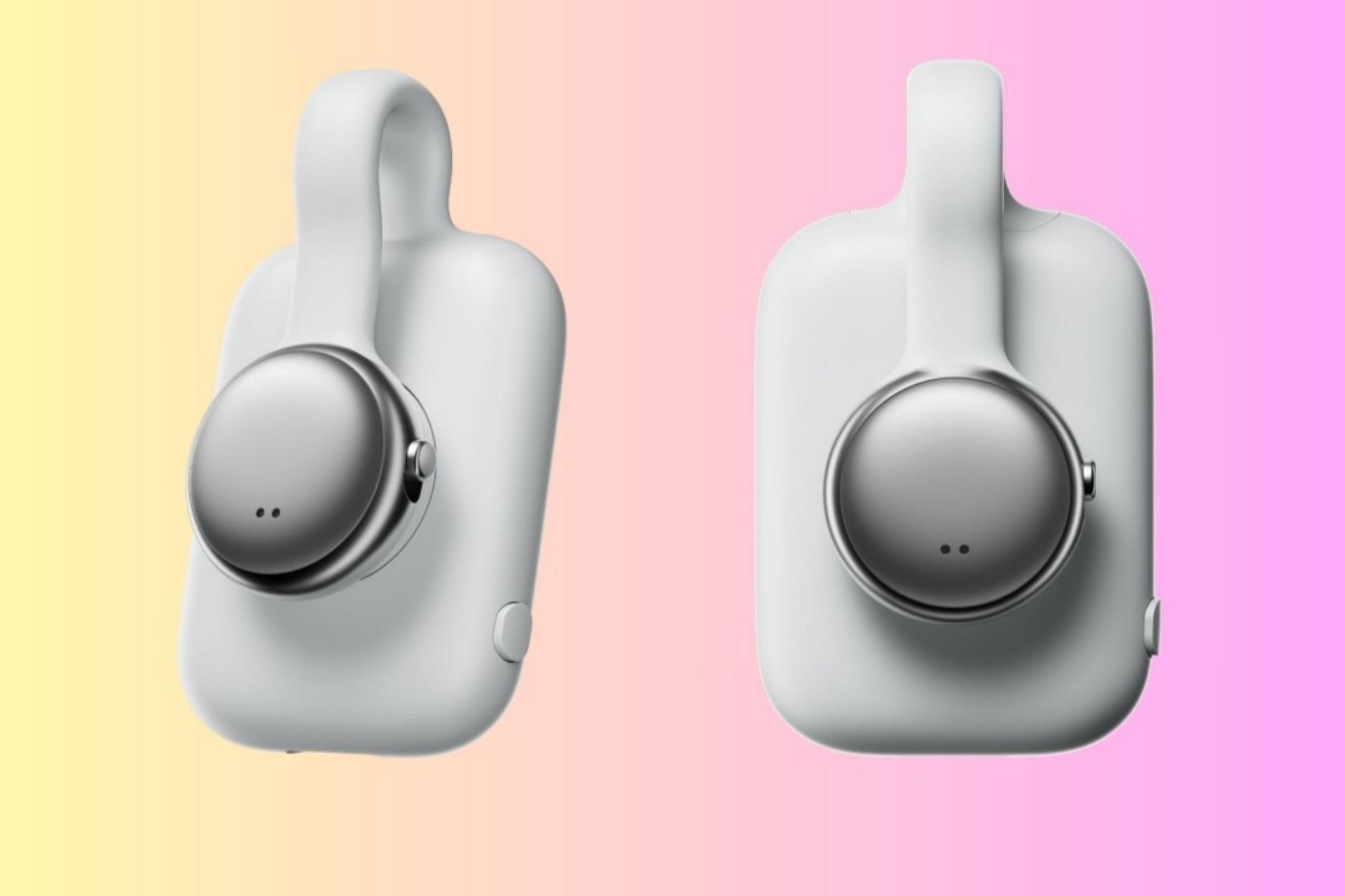 گجت SwitchBot AI MindClip در رنگ سفید