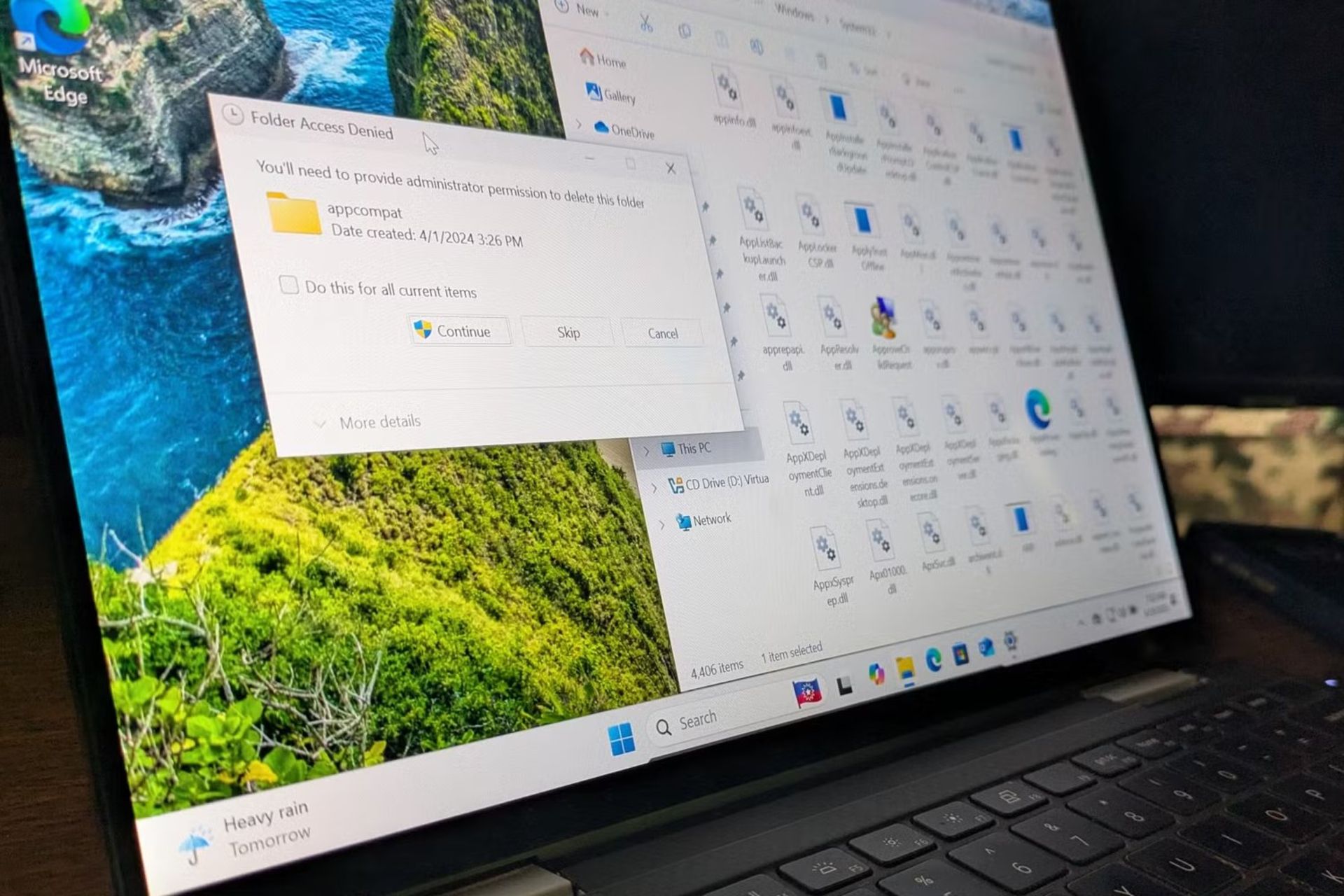 با حذف پوشه system32 ویندوز چه اتفاقی می‌افتد؟ نتیجه را ببینید