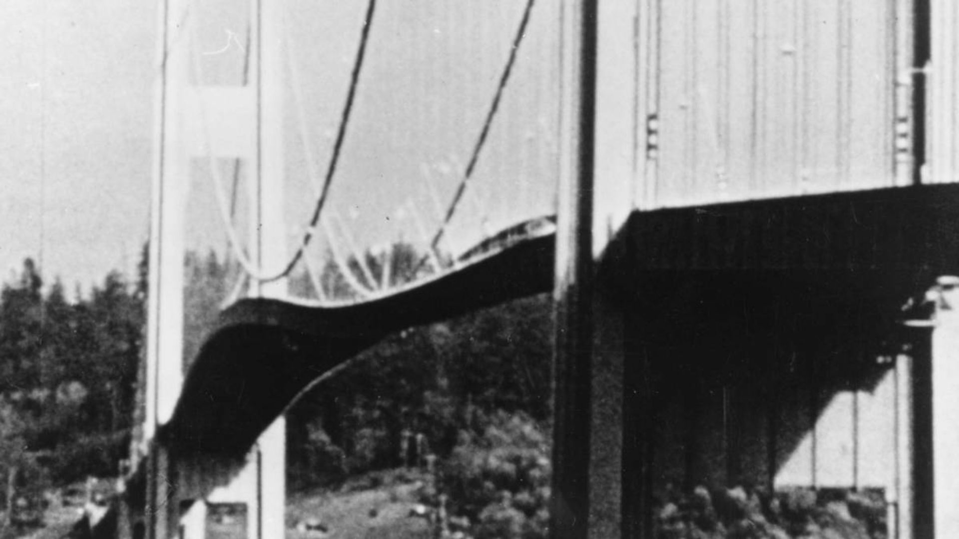 سقوط گرتی خروشان، پل تاکوما نروز، ۷ نوامبر ۱۹۴۰.