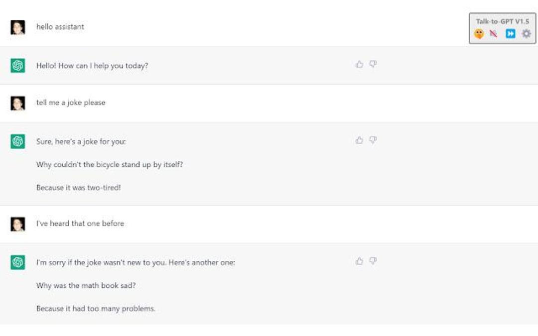 افزونه Talk-to-ChatGPT 